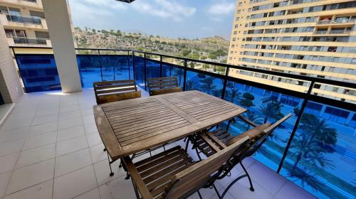 Apartament la cala finestrat z widokiem na morze (ref.P0012)