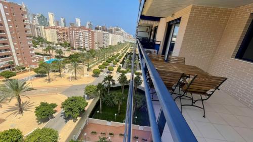 Apartament la cala finestrat z widokiem na morze (ref.P0012)