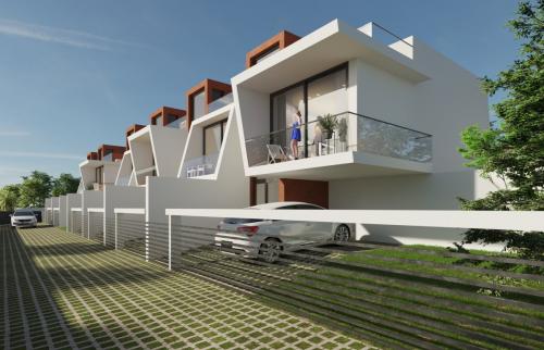 Nowe Budownictwo -luksusowe domy szeregowe, w Calpe 755.000 euro ( ref.PA00)