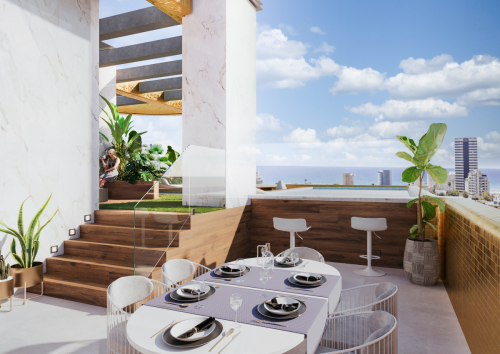 Luksusowe apartamenty w Calpe, 200 m do morza od 625.000 euro (ref.CA001)