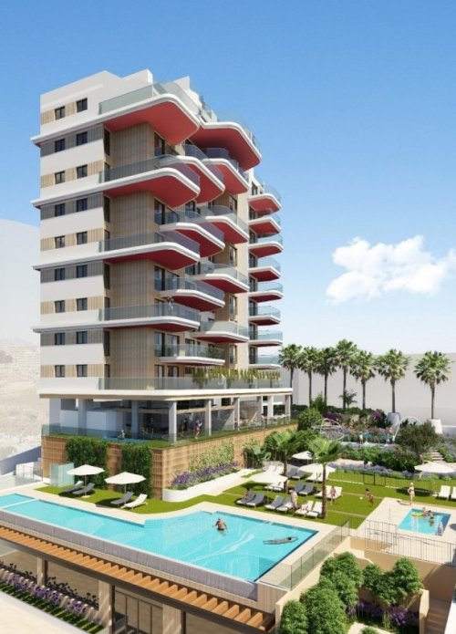 Apartamenty 500 m do morza, w Calpe od 479.000 euro nr. (ref.IK00)