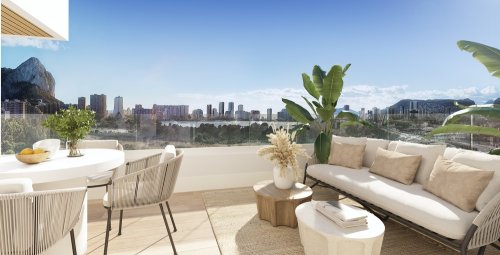 Nowa inwestycja 5 minut do plaży, w Calpe od 362.000 euro nr. (ref.NO00)