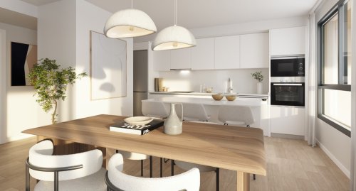 Nowa inwestycja 5 minut do plaży, w Calpe od 362.000 euro nr. (ref.NO00)