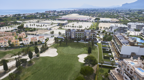 Luksusowy apartament, Oliva nova przy polach golfowych i morzu, 423,445 euro nr.(ref. OLiva10)
