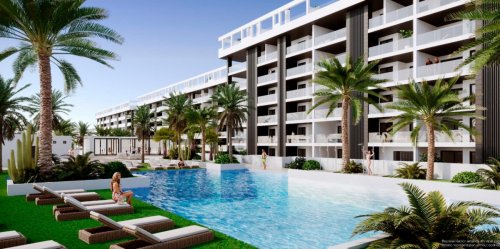 Nowy projekt apartamentów z widokiem na morze, Torrevieja od 285.000 euro nr. (ref.TE55)