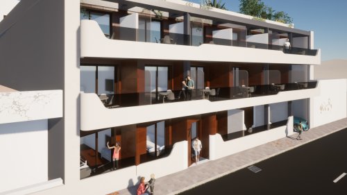 SPRZEDANE Apartament, 200 m do morza , w Torrevieja 182.950 euro nr. (ref. AM11)