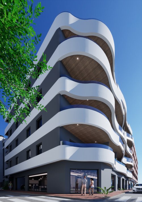 Nowe osiedle , 100 m do morza, Torrevieja 305.000 euro nr. (ref.KA22)