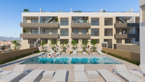 Nowe osiedle , 350 m do morza, Aguiles , Murcia, Costa Calida od 203.000 euro nr. (ref. PR55)