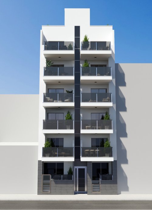 Nowa Promocja apartamentów, 120 m do morza, w Torrevieja od 279.000 euro nr. (ref. INT01)