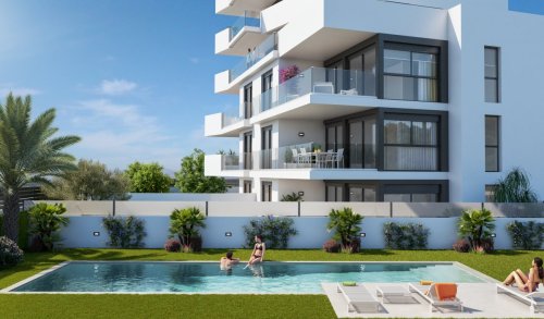 Nowa projekt Guardamar de segura , 850 m do morza, od 386.000 euro nr. (ref. RO44)