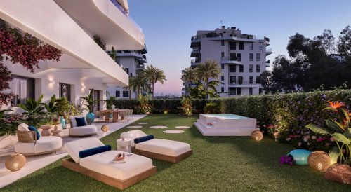 Luksusowe apartamenty z widokami na morze Villajoyosa, 100 m do morza, od 376.000 euro nr. (ref. AD11)